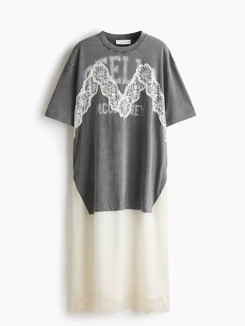 Stella McCartney x H&M Midi Lace-Trim Dress